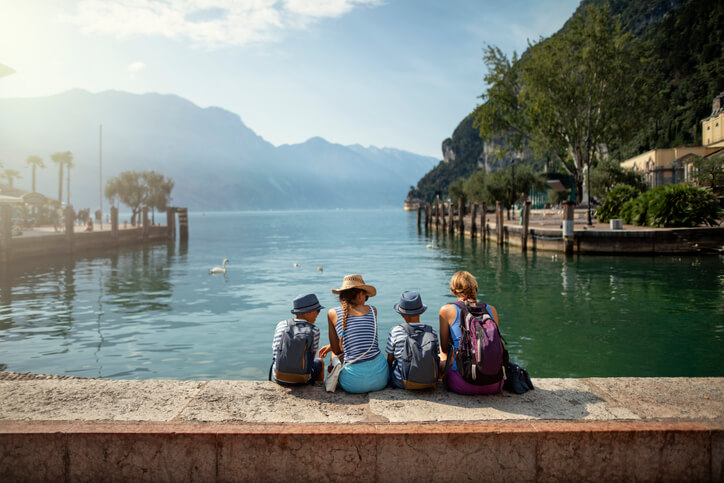 summer at lake garda