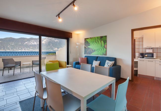 Ferienwohnung in Torri del Benaco - Greenery Loft With Lake View Ferienwohnung in Torri del Benaco - Greenery Loft With Lake View