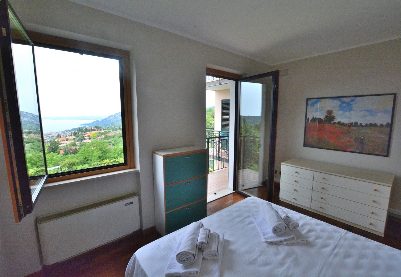 Wohnung in Costermano - Apartment Montegolo Four With Pool And Lake View