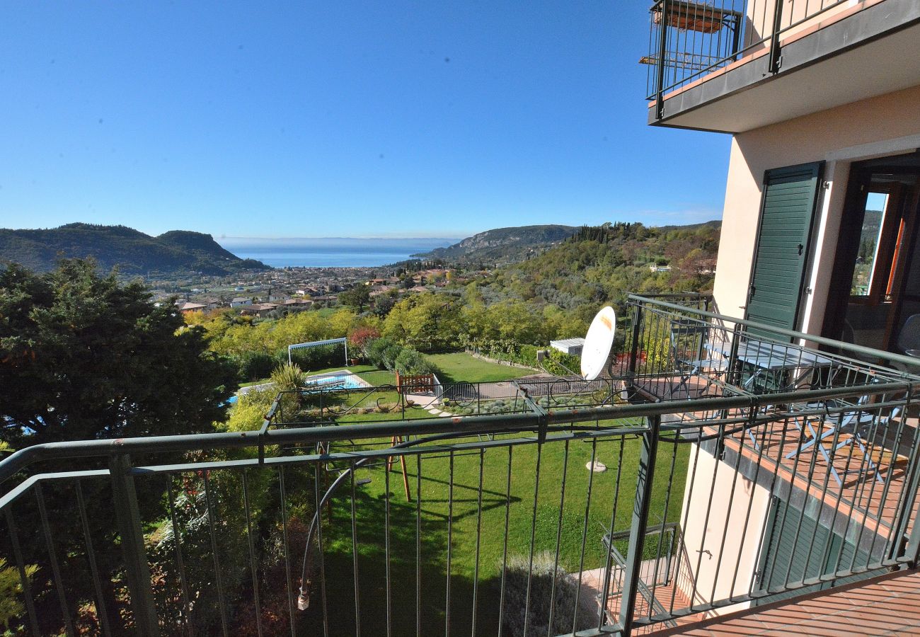 Ferienwohnung in Costermano - Apartment Montegolo Four With Pool And Lake View