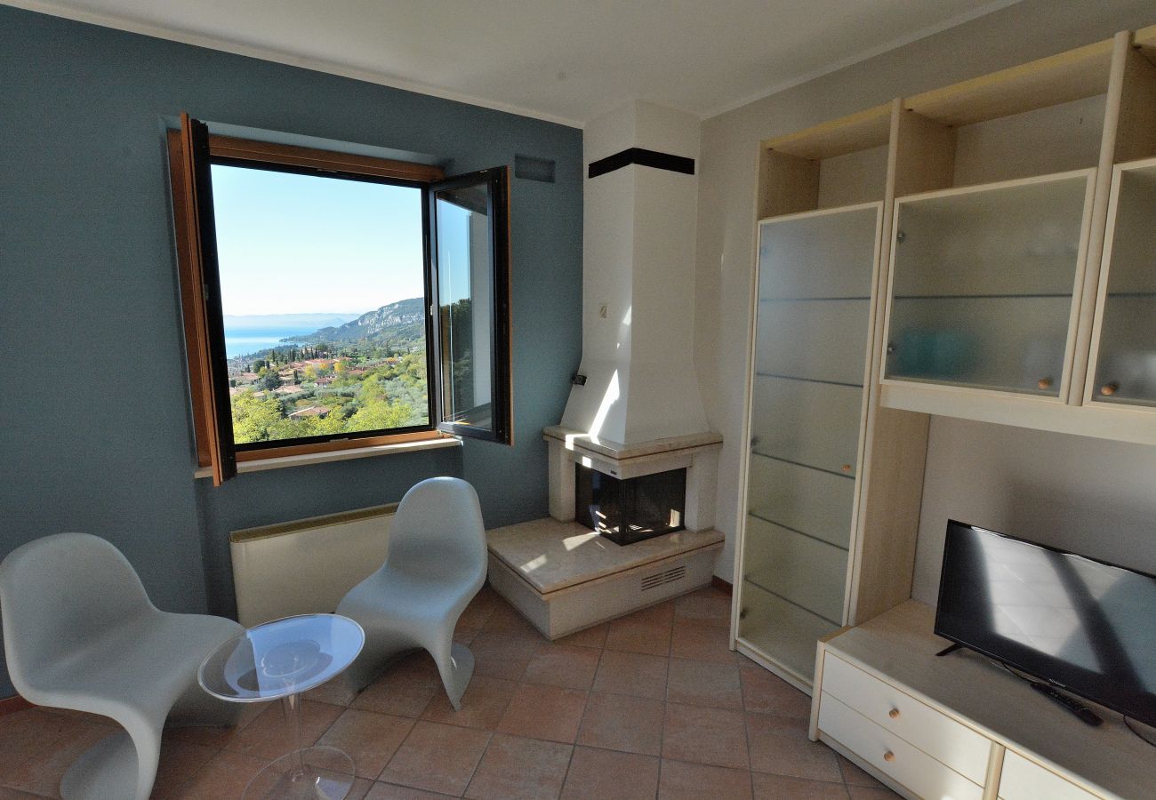 Wohnung in Costermano - Apartment Montegolo Four With Pool And Lake View