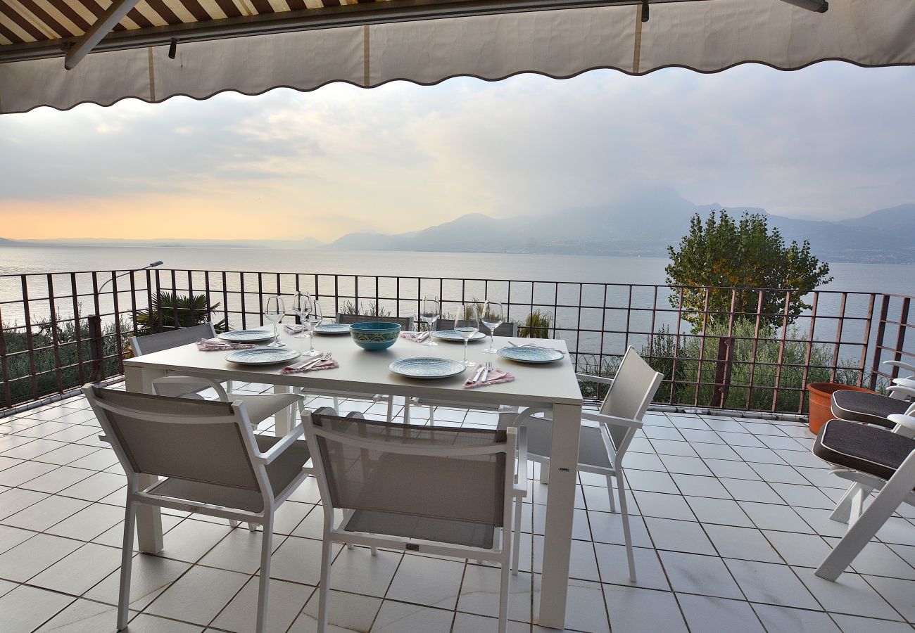 Ferienwohnung in Torri del Benaco - Apartment Frader Otto With Lake View