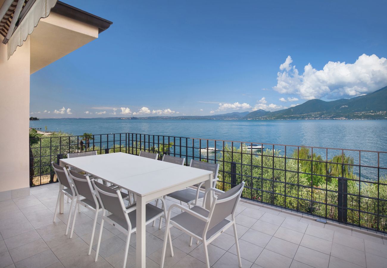 Ferienwohnung in Torri del Benaco - Apartment Frader Otto With Lake View