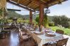 Villa in Mezzane di Sotto - Villa Terrarossa with Pool in the Vineyard