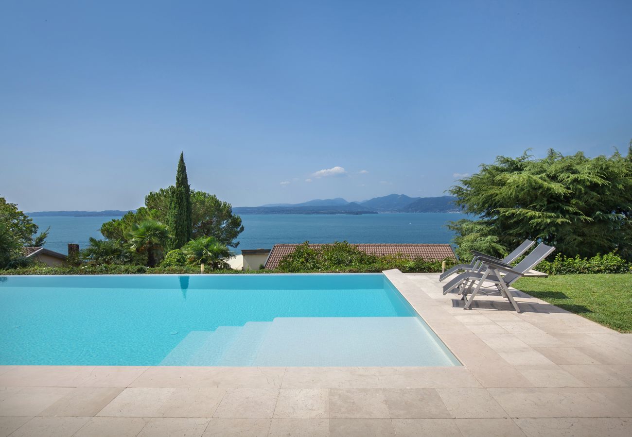 Villa in Torri del Benaco - Villa Sybille With Pool And Lake View