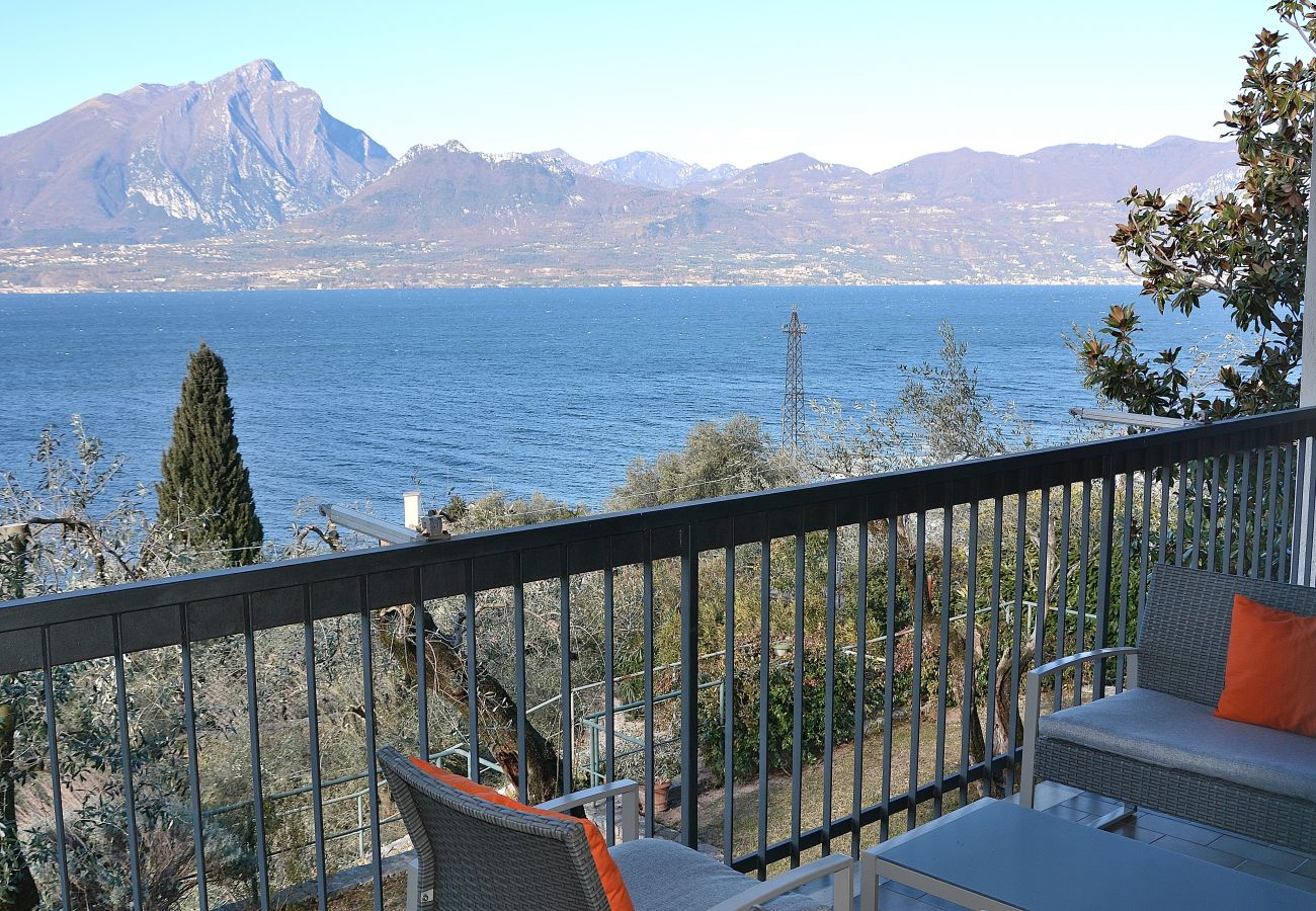 Villa in Torri del Benaco - Villa Retrò alle Rossone With Lake View