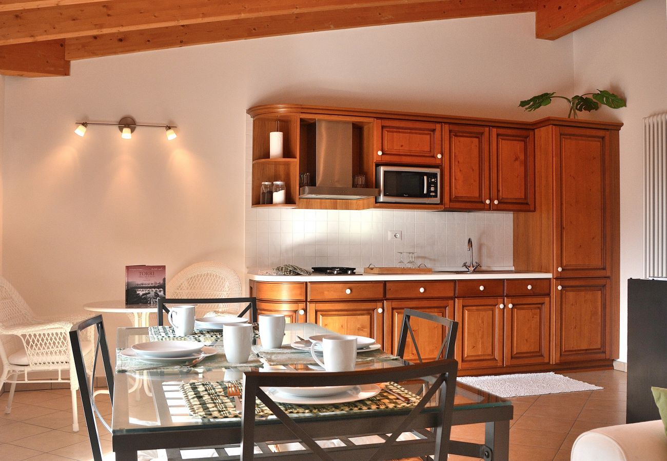 Apartment in Torri del Benaco - Apartment Bardino with Pool and Lake View