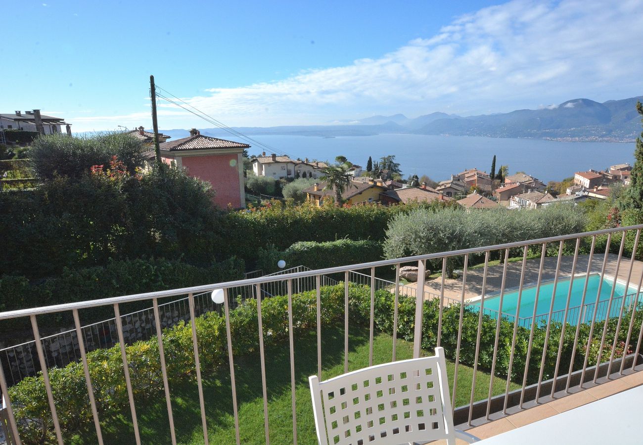Apartment in Torri del Benaco - Apartment Bardino with Pool and Lake View