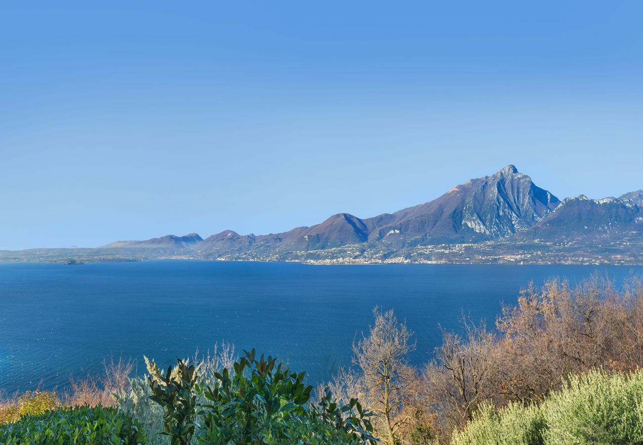 Chalet in Torri del Benaco - Villetta Blue Panorama With Private Jacuzzi