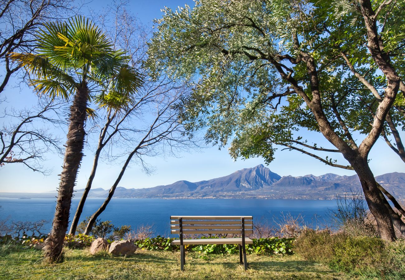 Chalet in Torri del Benaco - Villetta Blue Panorama With Private Jacuzzi