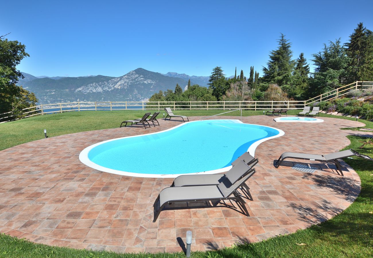 Apartment in San Zeno di Montagna - Apartment Borgo Montagna With Pool