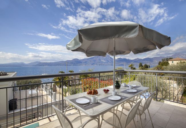 Apartment in Torri del Benaco - North House With Pool And Lake View